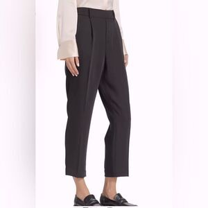 Vince Black Pull-On Trousers Pants Elastic Waist S